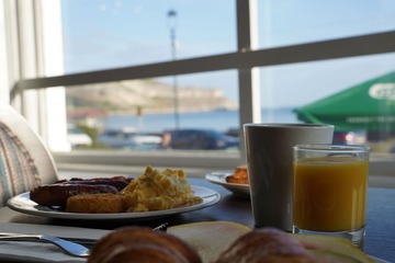 Breakfast area