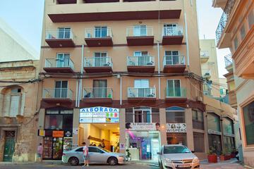 Front of property - evening/night