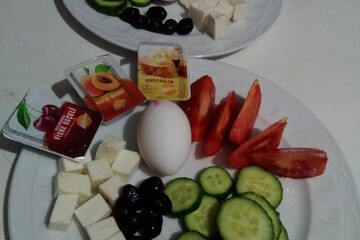 Breakfast buffet