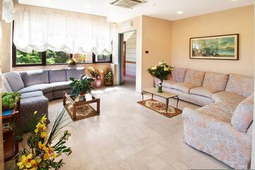 Lobby sitting area
