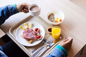 Breakfast buffet