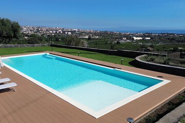 Rooftop pool