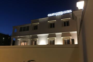 Front of property - evening/night