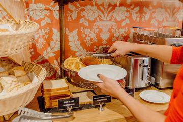 Breakfast buffet