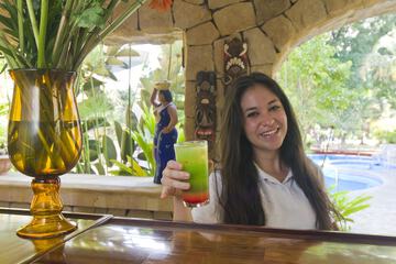 Poolside bar