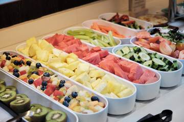 Breakfast buffet