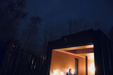 Front of property - evening/night