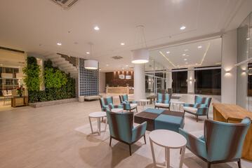 Lobby sitting area
