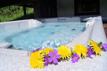 Private spa tub