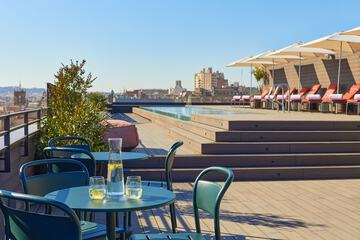 Rooftop pool
