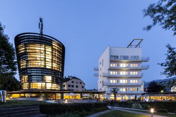 Front of property - evening/night