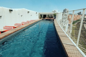 Rooftop pool