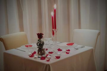 Couples dining
