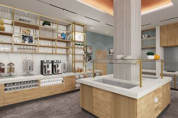 Breakfast area