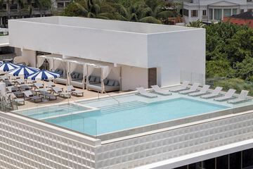Rooftop pool