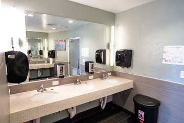 Shared bathroom