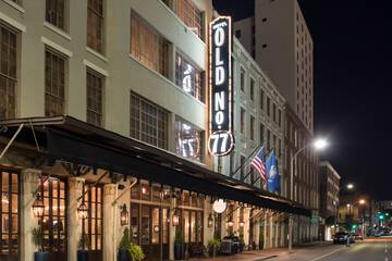 Front of property - evening/night