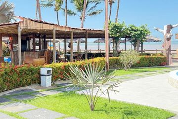 Poolside bar
