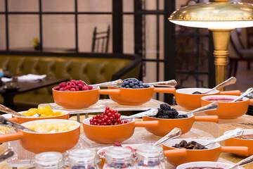 Breakfast area