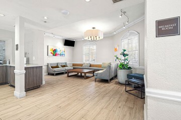 Lobby sitting area