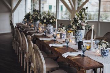 Indoor wedding