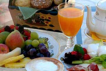 Breakfast area