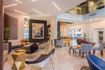 Lobby sitting area