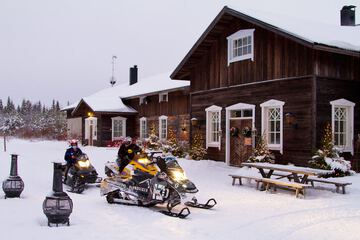 Snowmobiling