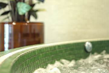 Private spa tub