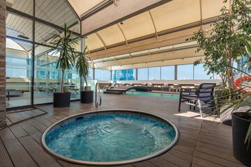 Rooftop pool