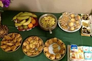 Breakfast buffet