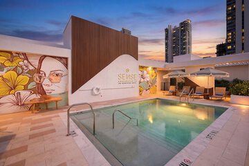 Rooftop pool