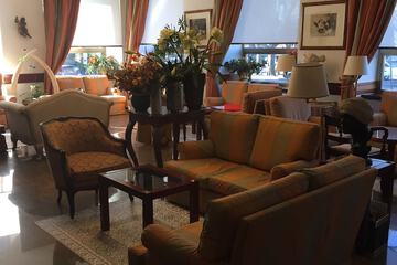Lobby sitting area