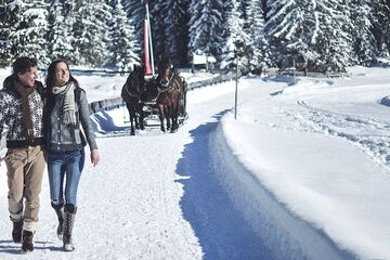 Snowshoeing