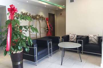 Lobby sitting area