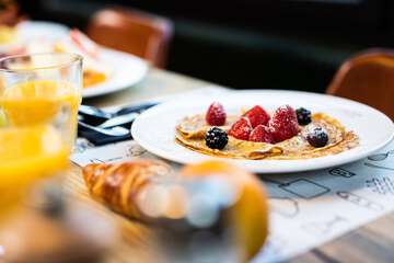 Breakfast buffet