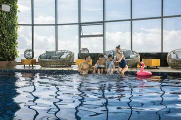 Rooftop pool