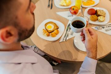 Breakfast buffet
