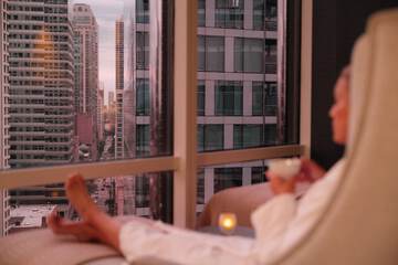 City view from property