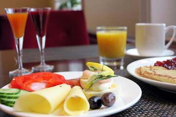 Breakfast buffet