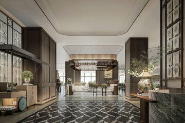 Breakfast area
