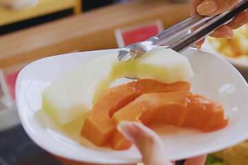 Breakfast buffet