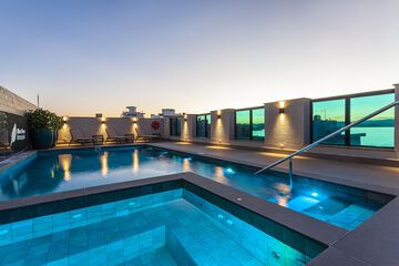 Rooftop pool