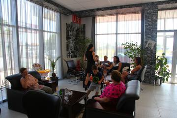 Lobby sitting area
