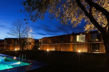 Front of property - evening/night