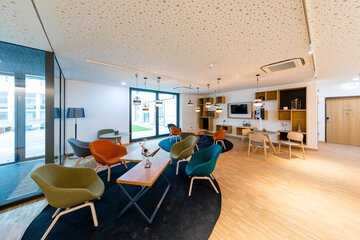 Lobby sitting area