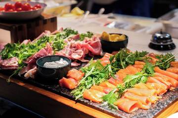 Breakfast buffet