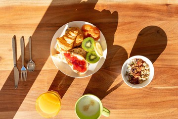 Breakfast area