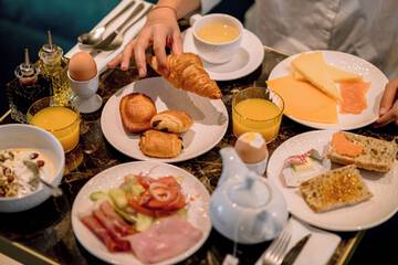 Breakfast buffet