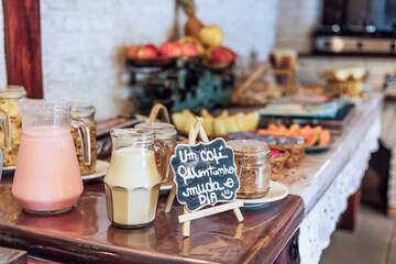 Breakfast buffet